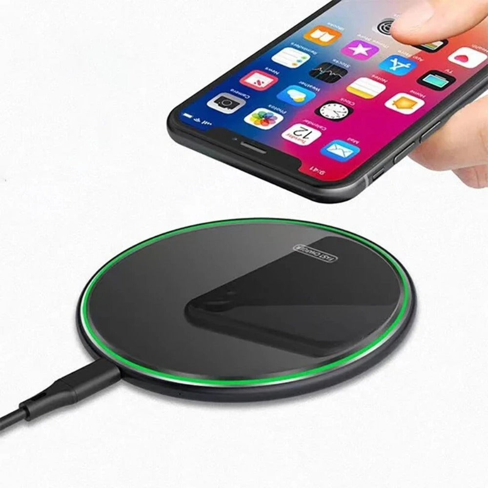 Fast Wireless Charger Pad for iPhone 14 Pro Max, Samsung, Xiaomi - 15W/10W/7.5W/5W