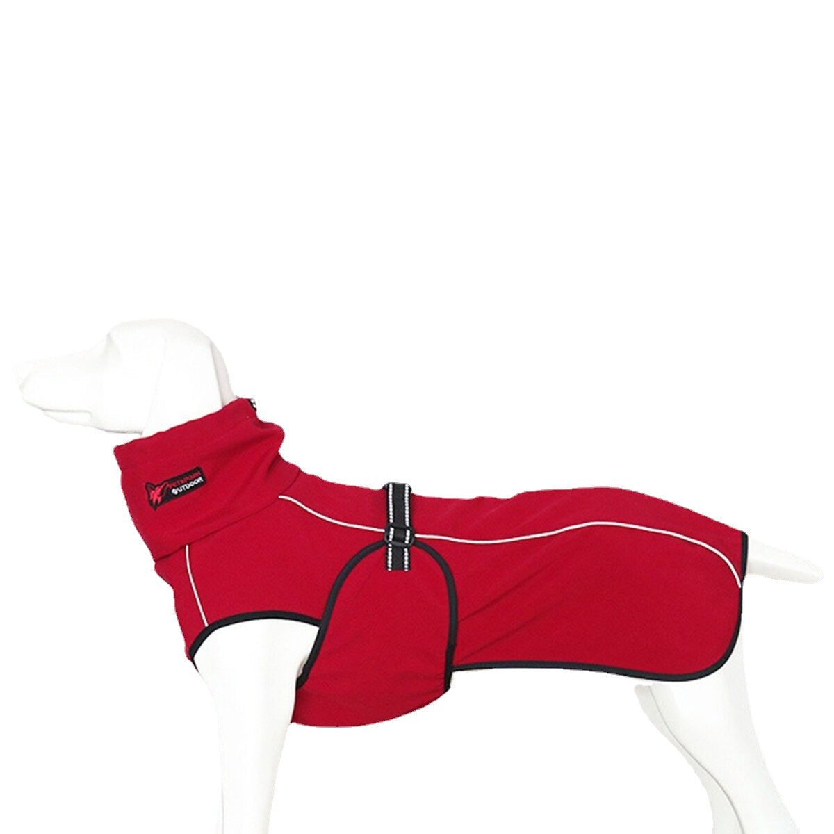 Waterproof Dog Jacket Reflective Large Dog Clothes Coat Winter Warm Outdoor Suit