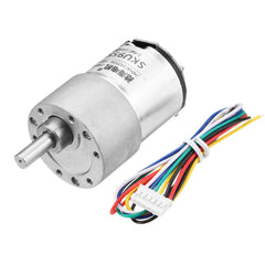 DC 12V 330rpm Encoder Motor Gear Motor 11W Permanent Magnet Motor