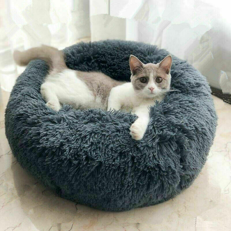 Soft Puppy Cat Dog Pet Bed Cave Sleeping House Mat Cushion Warm Washable Pet Supplies Home