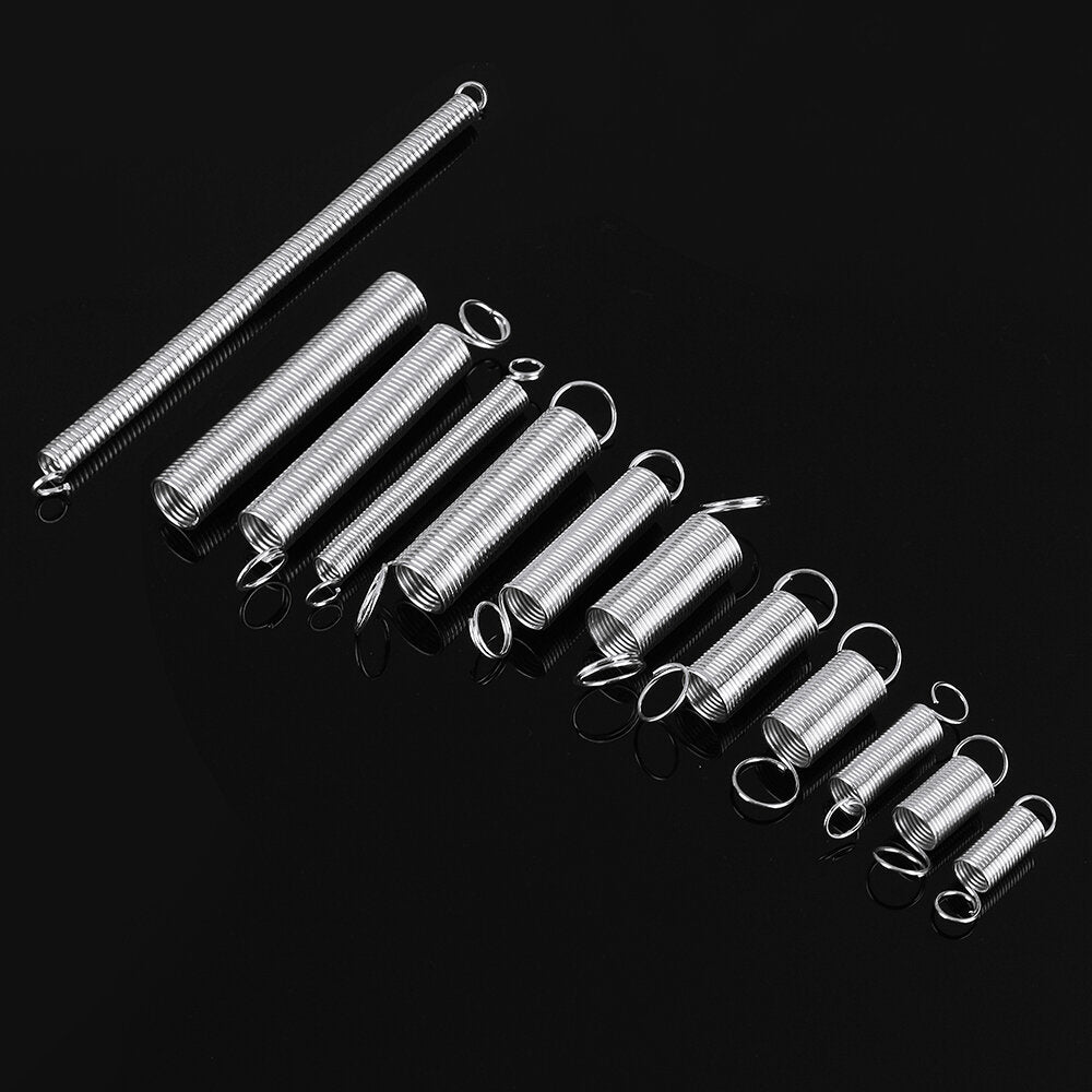 200Pcs Steel Springs Electrical Drum Extension Tension Spring Exerciser Pressure Suit