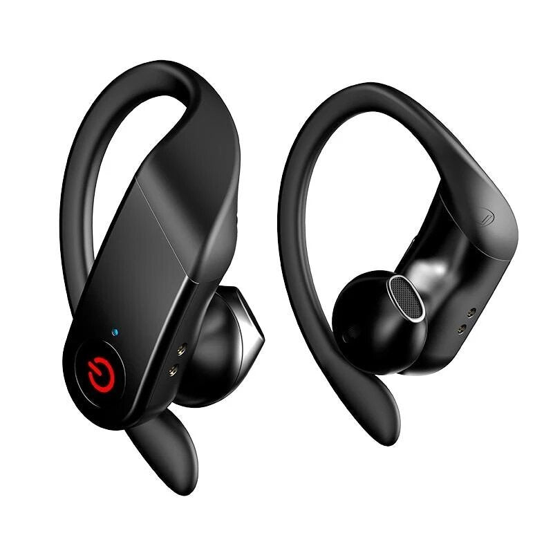 bluetooth 5.0 TWS Earphone LED Display Low Latency 8D Stereo Gaming Noise Cancelling Headset With Mic