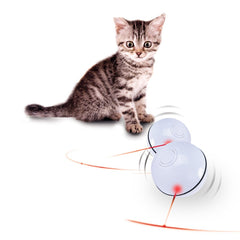 Cat Toy USB Cat Laser Toy Pet Supplies LED Flash Rolling Ball Cat Toy Glowing Ball for Pet Cat Toy