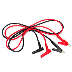 2Pcs 1M 15A Banana Plug To Crocodile Clamp Replaceable Multimeter Probe