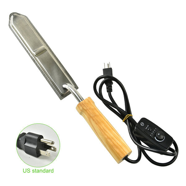 Outdoor Heating Electric Bee Honey Knife Cutter Temperature Control Uncapping Scraper Bee Extractor Beekeeper Tools