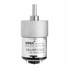 DC 12V 330rpm Encoder Motor Gear Motor 11W Permanent Magnet Motor