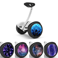 2Pcs Vinyl Self Balancing Scooter Wheel Sticker Decal For Ninebot Mini Balancing Scooter