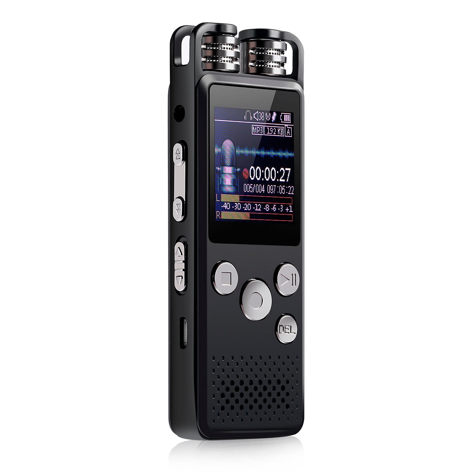 4GB/8GB/16GB/32GB Long Battery With microphone Recording Audio Voice Activated Digital Recorder for Meeting