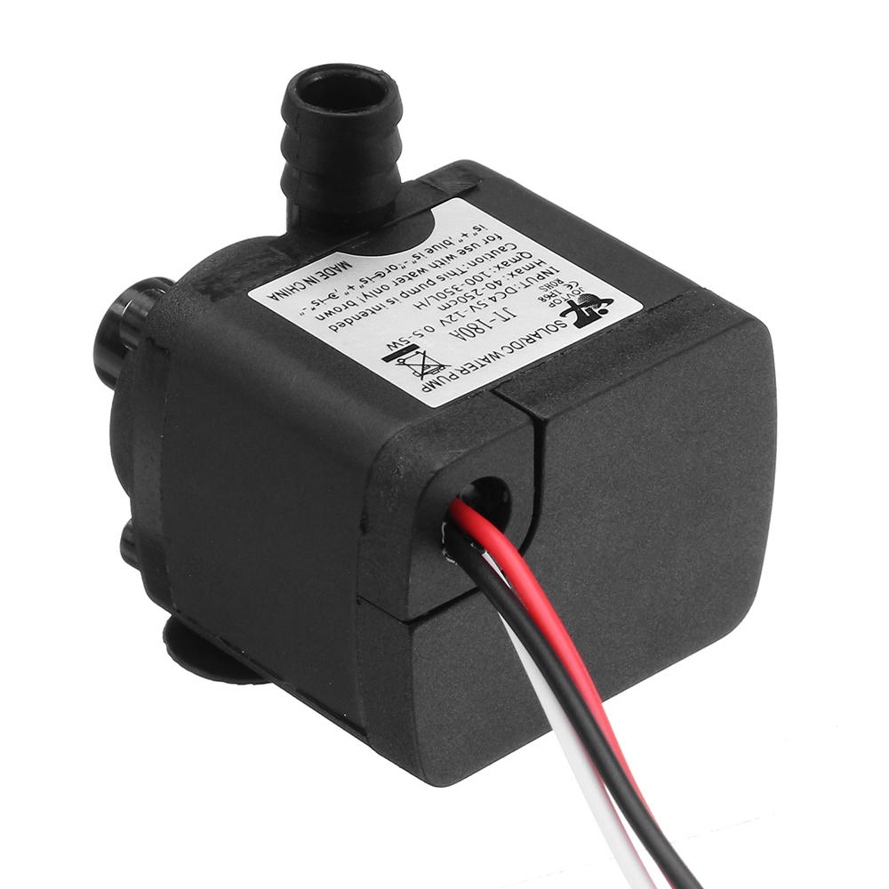 DC 12V 350L/H Water Pump Aquarium Electric Brushless Submersible Water Pump