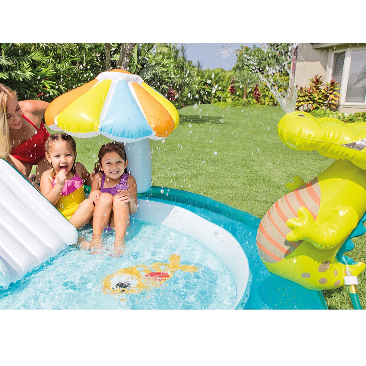 Crocodile Park Children's Inflatable Swimming Pool Summer Play Pool