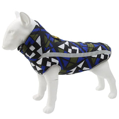 Windproof Warm Dog Clothes Reflective Design Close-fitting Design Upgrade Polyester+PP Cotton