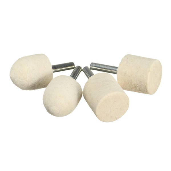 4pcs Wool Polishing Buffing Wheel For Final Polishing Process Working Tool