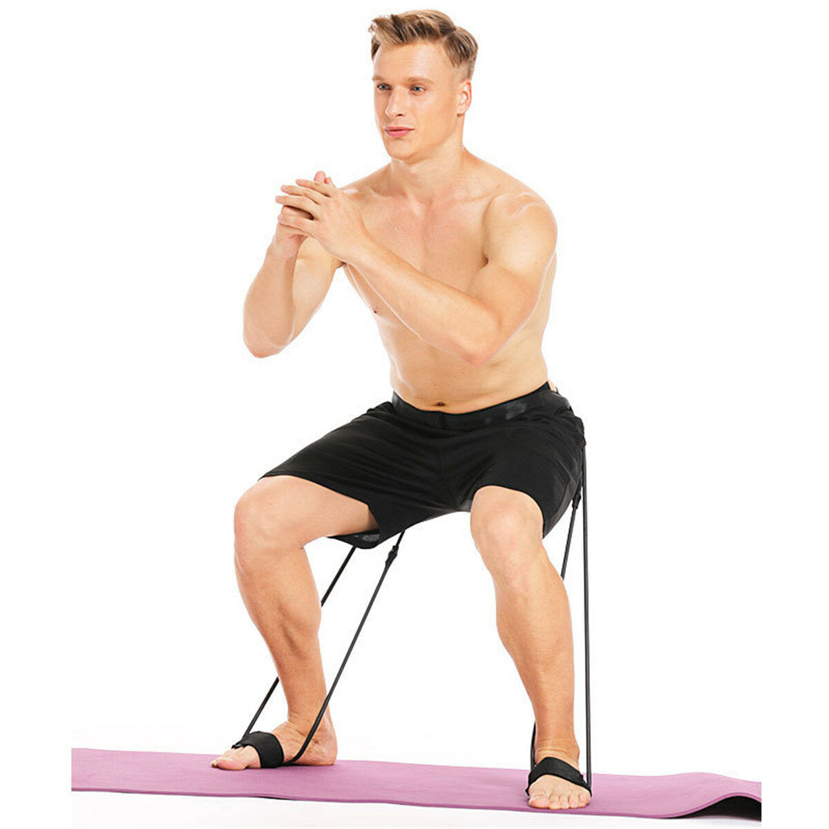 Adjustable Exercise Fitness Resistance Band Rope Latex Elastic Gym Yoga Pilates Sports Bandage