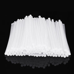 100Pcs 7mm x 200mm White Transparent Hot Melt Gule Sticks DIY Craft Model Repair Adhesive