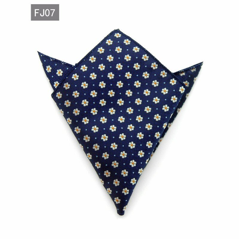 Fashion Handkerchief for Men Suit Western Style Dot Men Paisley Pocket Square Tie Handkerchiefs