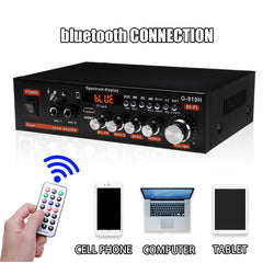 1000W HiFi bluetooth Digital Power Amplifier Mini Stereo Audio Amp Home Car Use