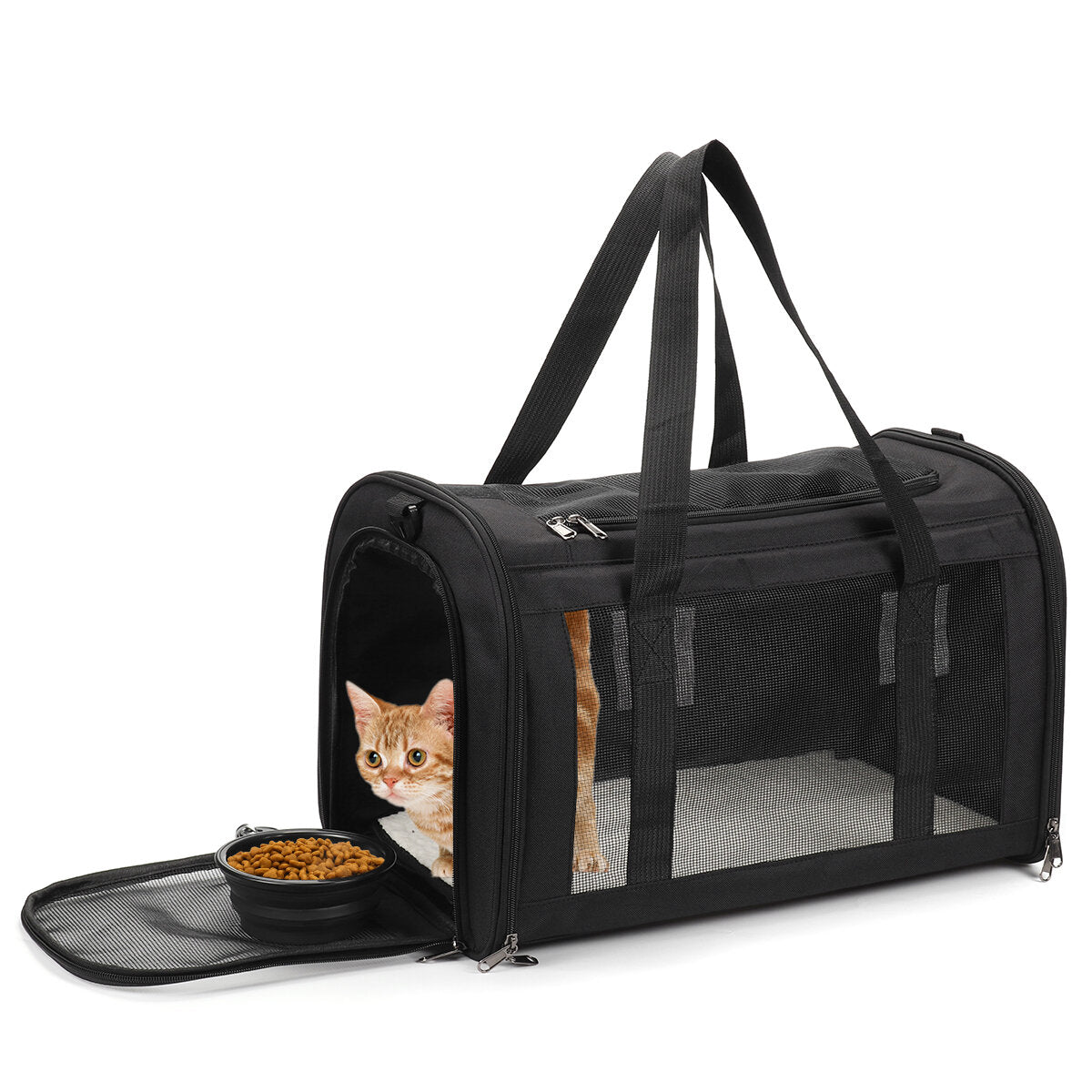 Travel Transparent Pet Carrier Breathable Dog Carring Bag Space Capsule Parrot Cat Bag Puppy Supplies Handbag