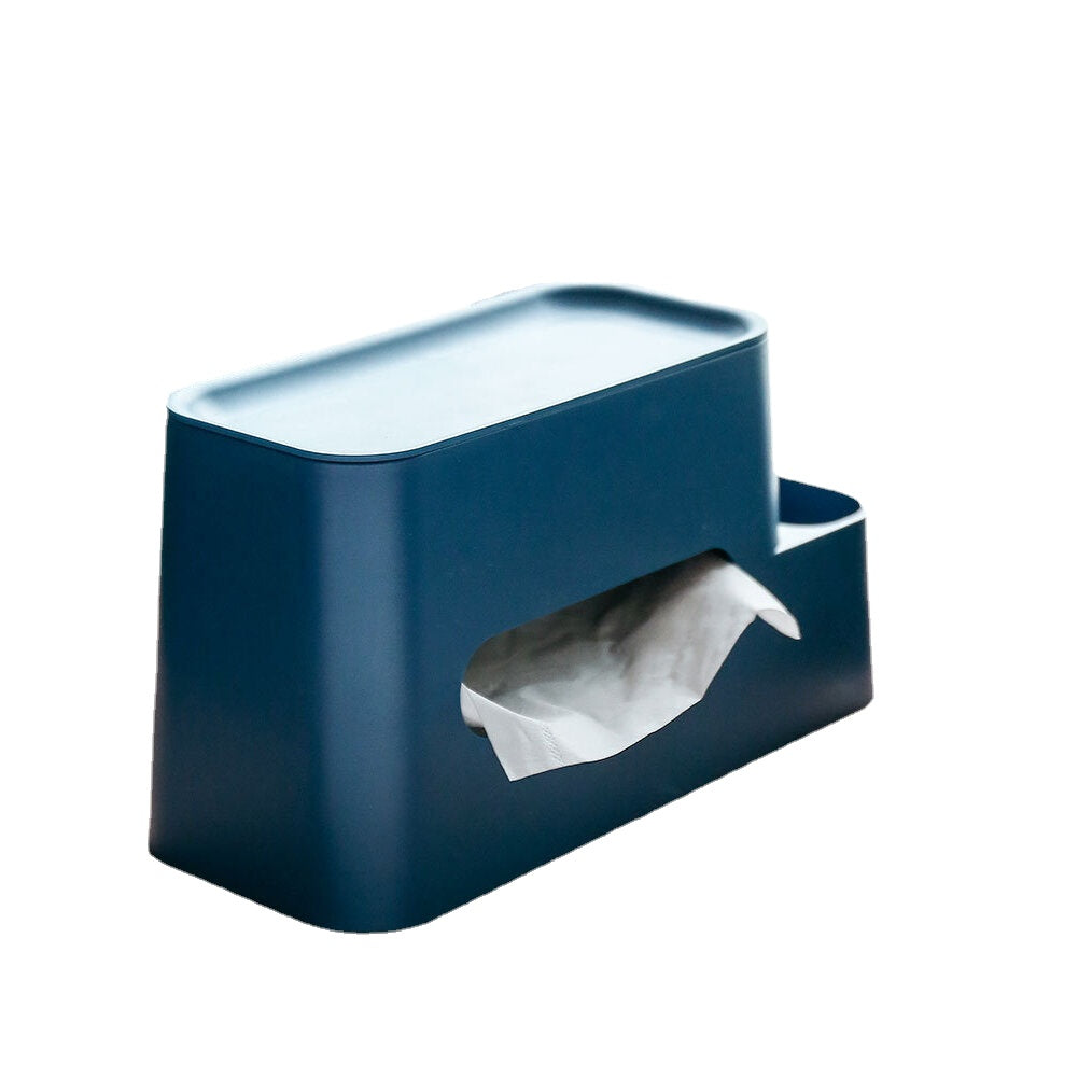 Tissue Box Container Integrated Multi-functional Storage Rack Paper Holder