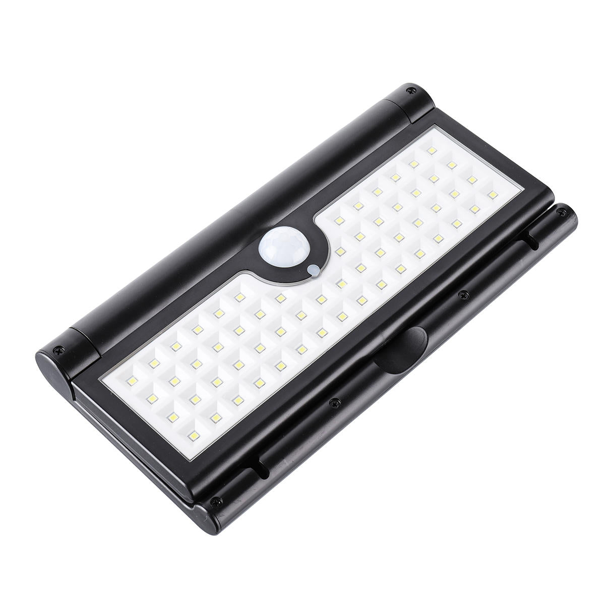 3W 58x LED Light Control & Human Induction Function Folding Solar Wall Work Light