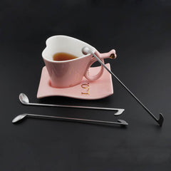 Stainless Steel Long Handle Music Shape Tea Coffee Stirring Cooking Spoon Scoop Tea Spoon