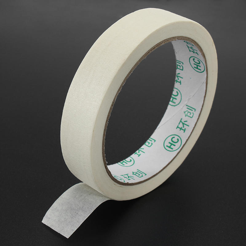 20m Masking Tape Roll Paintable General Purpose Crepe Paper Tape 2 Widths