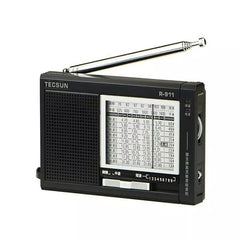 Radio AM FM SM 11 Bands Multi Receiver Broadcast With Built-in Speaker Pocket High Sensitivity