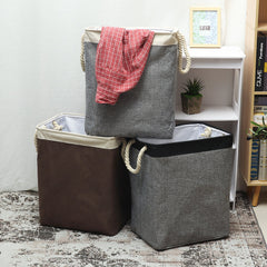 65L EVA Foldable Laundry Bag Large Capacity Waterproof Laundry Hamper Dirty Clothes Storage Basket