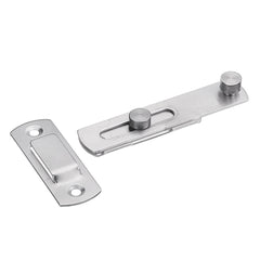 Stainless Steel Door Sliding Latch Insurance Barrel Bolt Buckle Small Pet Cage Door Lock