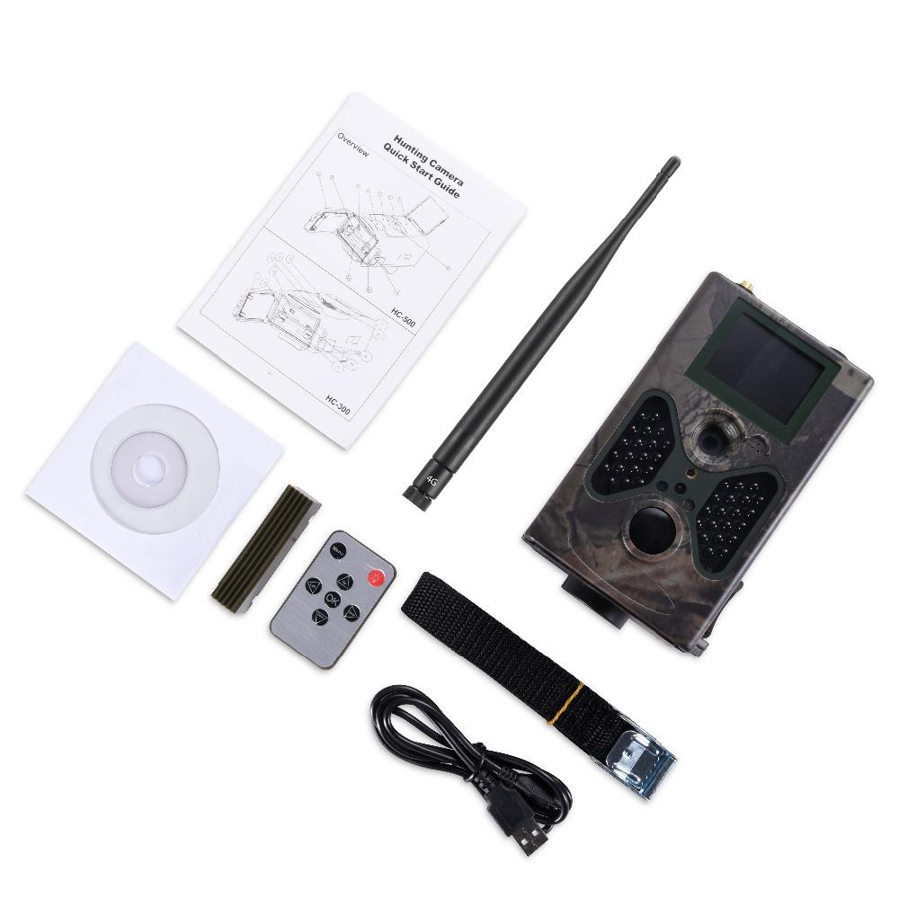 Waterproof 4G 16MP 1080P SMTP SMS Infrared  Wildlife Trail Track Hunting Camera Night Version