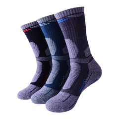 1 Pair Cotton Outdoor Mountaineering Hiking Sock Thicken Winter Keep Warm Sport Socks For Men Women Ski Fishing Gym