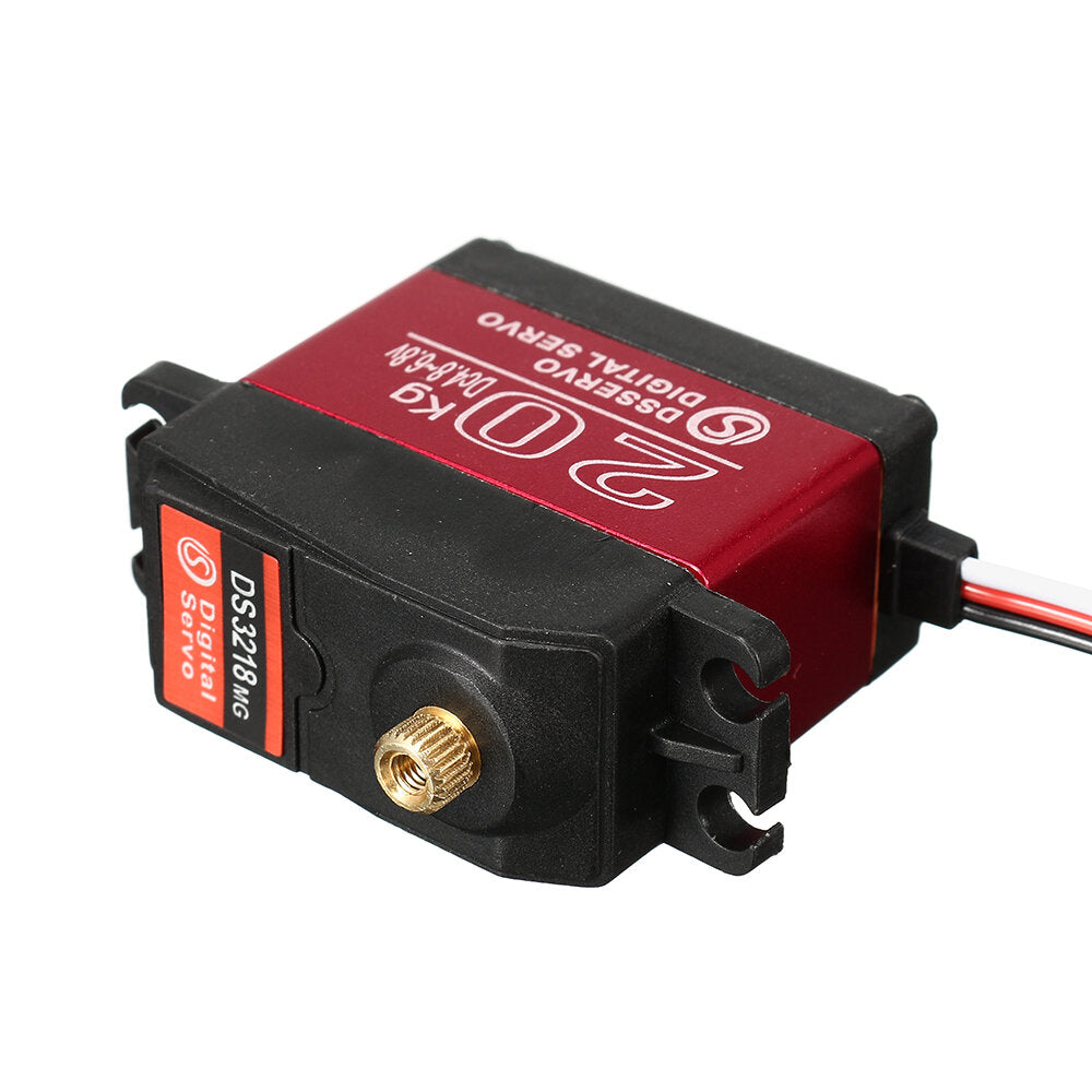 Waterproof 20KG High Speed Metal Gear 180/270 Digital Servo For 1/8 1/10 1/12 Scale RC Cars