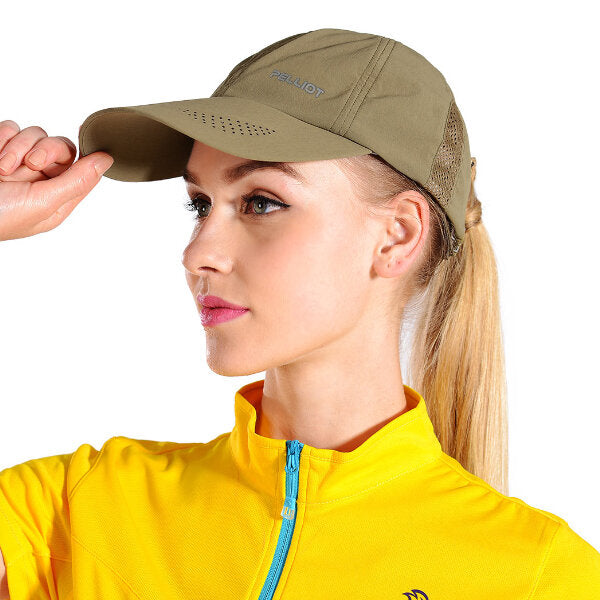 Cotton Baseball Cap Sweat Absorption Breathable Adjustable Sunshade Hat Camping Hiking Fishing Bucket Hat