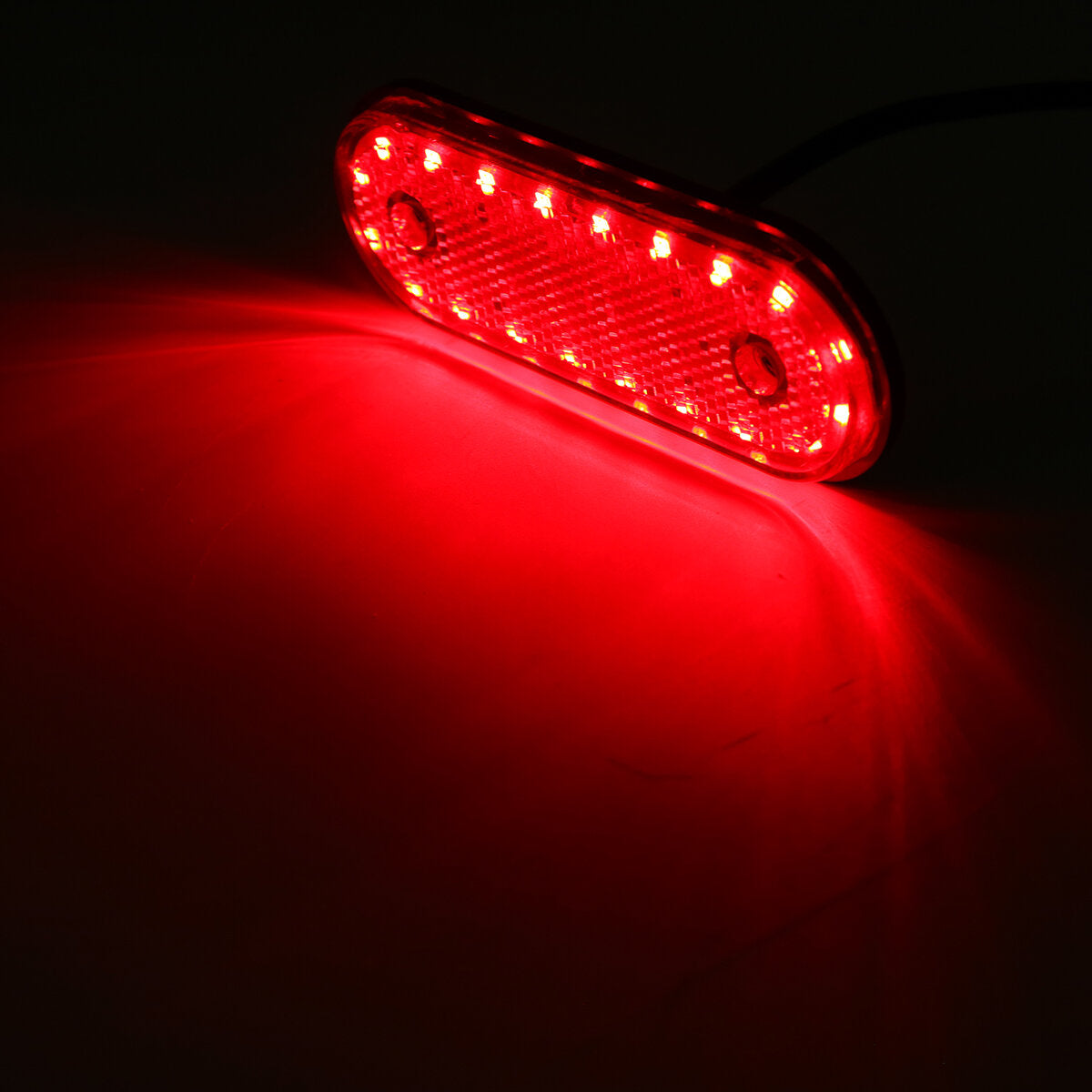 1PC 24V 20 LED Side Marker Light Indicator for Truck Trailer Lorry Caravan