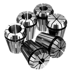 R8 ER32 7/16 Collet Chuck Holder with 6pcs ER32 Spring Collet Set for CNC Milling Tool