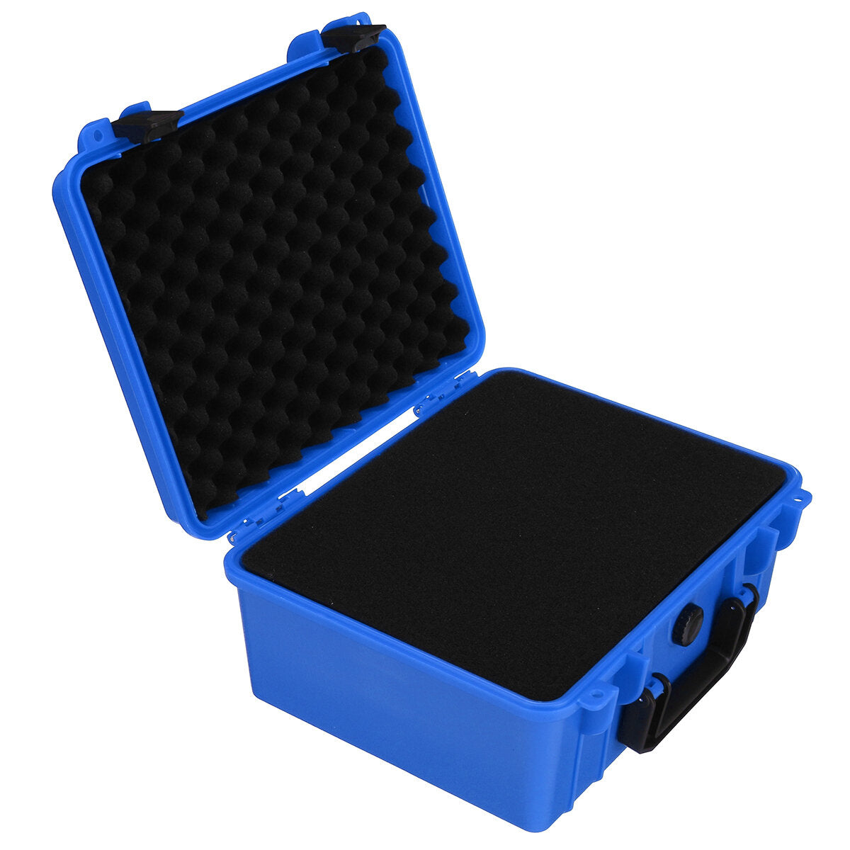 1pc Red/Black/Blue/Yellow Plastic Tool Box Waterproof Tool Box Anti-shock Protection Safety Box