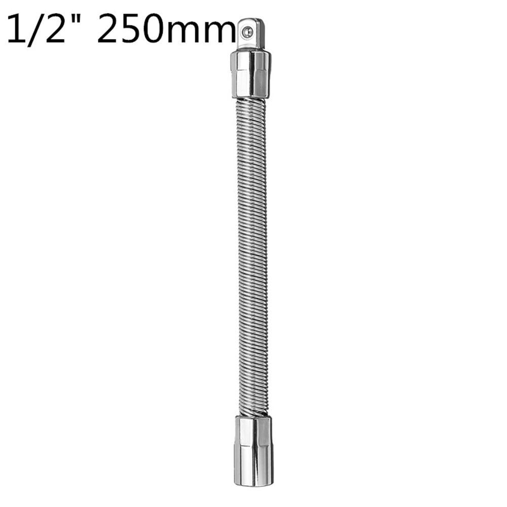 1/4 Inch 3/8 Inch 1/2 Inch Ratchet Socket Wrench Drive Flexible Extension Bar Adapter Tool