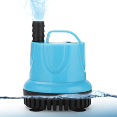 10/18/25/45/60/85/105W Ultra-quiet Submersible Water Fountain Pump Filter Waterproof Aquarium Tank Fountain