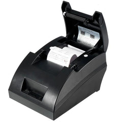 12V USB Mini 58mm POS ESC Thermal Dot Receipt Printer Set 384 Line with Roll Paper