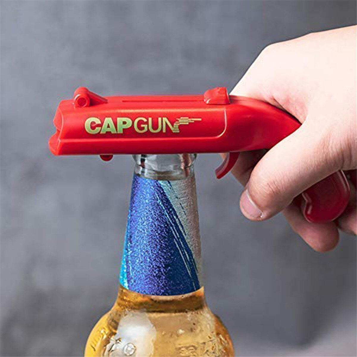 3 Piece Cap, Bottle Opener, Launcher Tool, for Party Drinking Game Gift - Shoots Over 5 Meters