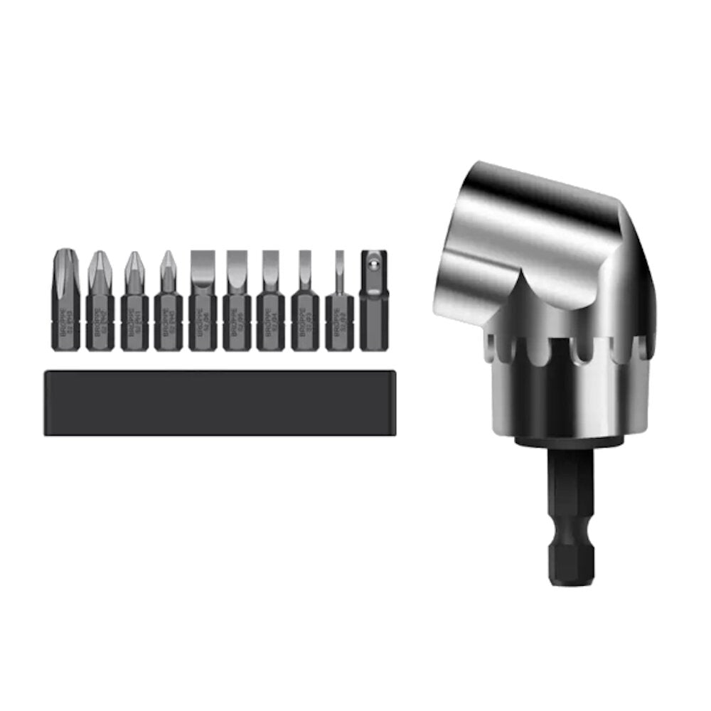 2/11/33Pcs Short Corner Device Universal Screwdriver Bits Turning Electric Corner Device With 25mm Bit