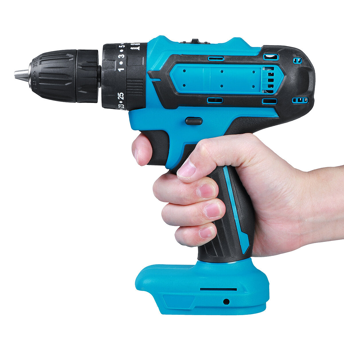 3 In 1 Electric Drill Screwdriver Dual Speed Cordless Drill Tool for Makita Battery