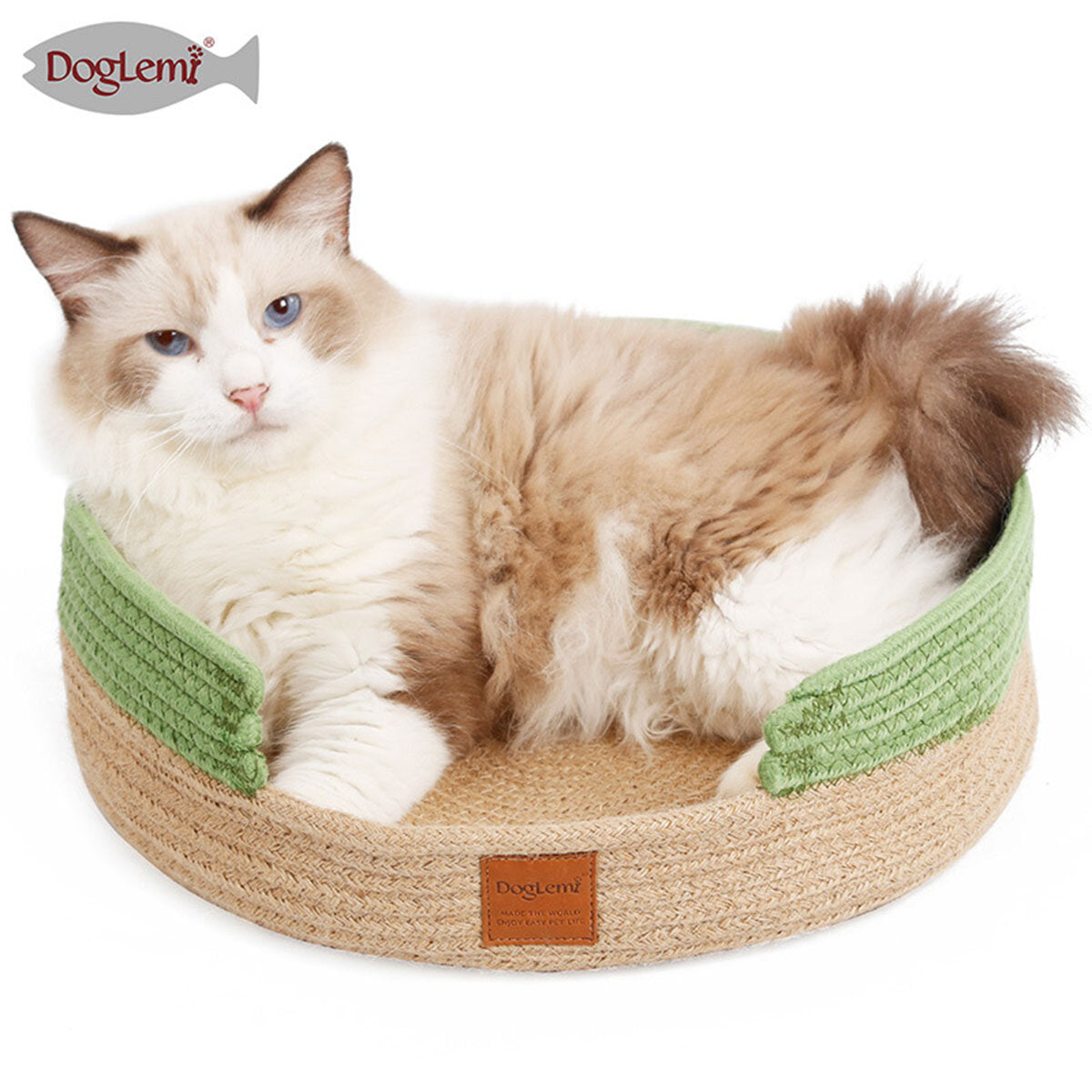 Natural Cotton Pet Cat Cave Beds House For Cats Small Pets Scratching Bed