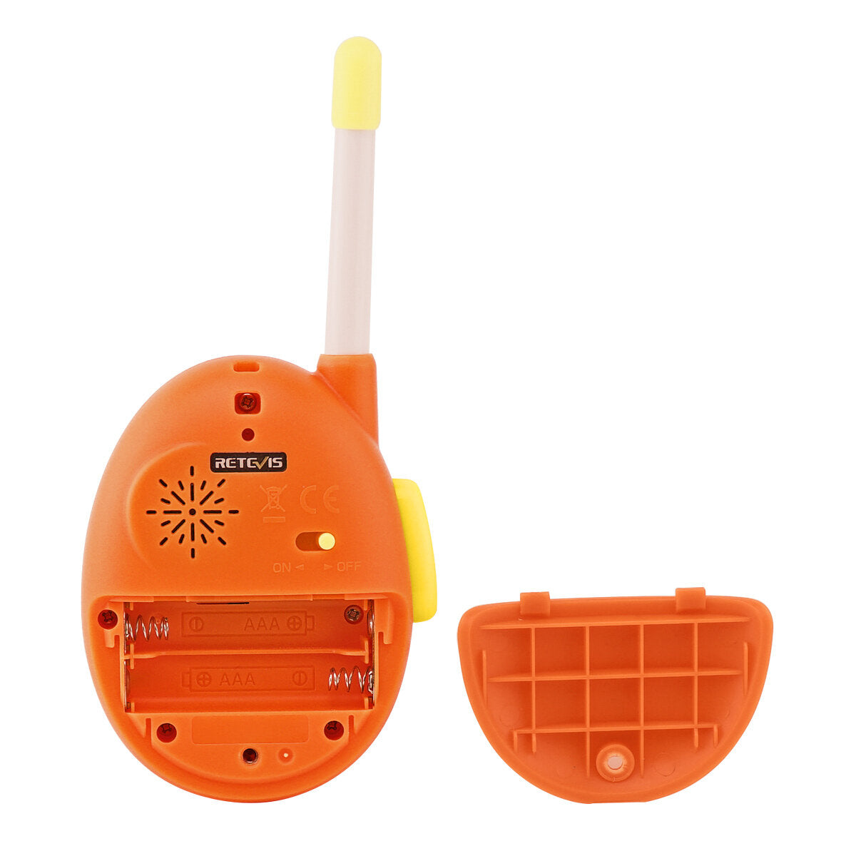 1 Pair License-free 1 Channel Cartoon Style Kids Walkie Talkie Smart Battery Powered