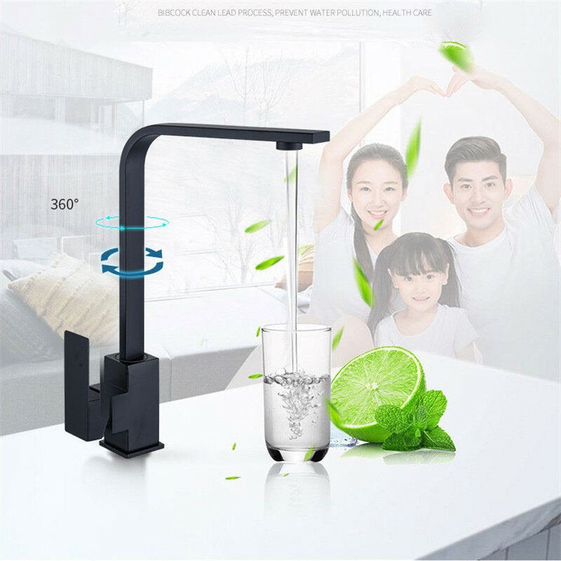 Electric Heating Faucet Splash-proof Sink Kitchen Hot and Cold Water Faucet