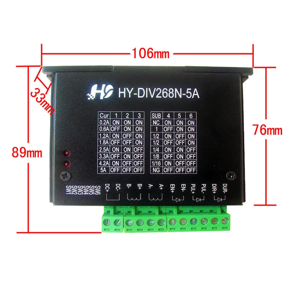 CNC Engraving Machine Stepper Motor Driver Controller Single Axis