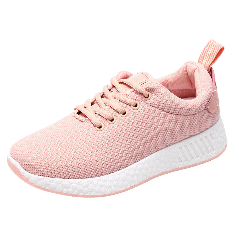 Women Plus Size Sneakers Mesh Ultralight Breathable Running Shoes Casual Sports Shoes