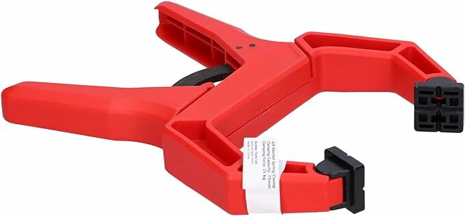 3/4" Quick Ratchet Carpentry Clamp - G-Shaped Woodworking & Photography Clip