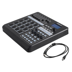 Portable 16 Drum Pads USB MIDI Controller Keyboard