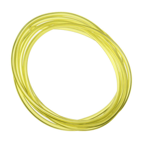 3m Long Yellow Tygon Petrol Fuel Gas Pipe Hose For Chain Saw Blower