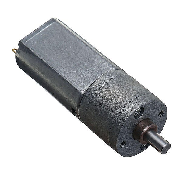 12V 125RPM 6V 62RPM Carbon Brush Gear Motor